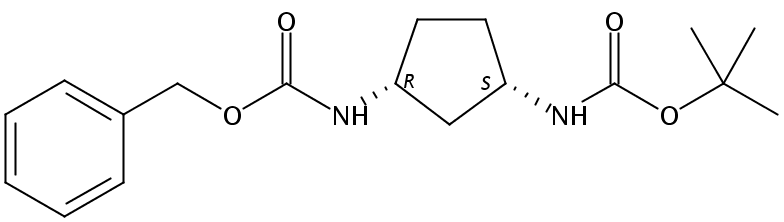 (1S,3R)-1-(Boc-amino)-3-(Cbz-amino)cyclopentane