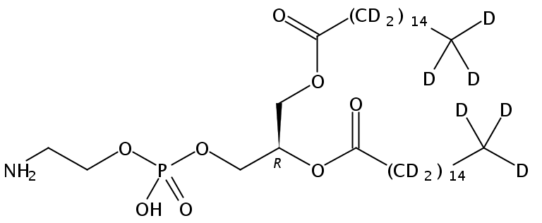 1,2-dipalmitoyl-d62-sn-glycero-3-phosphoethanolamine