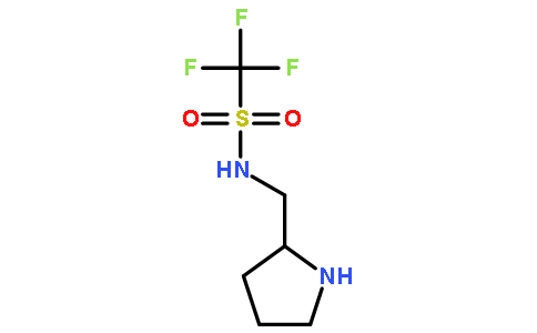 N-[(2S)-2-吡咯烷甲基]-三氟甲磺酰胺