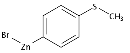 4-(甲硫基)苯基溴化锌