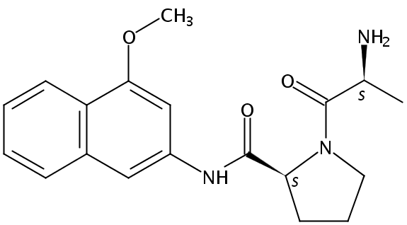 H-Ala-Pro-4MβNA · HCl