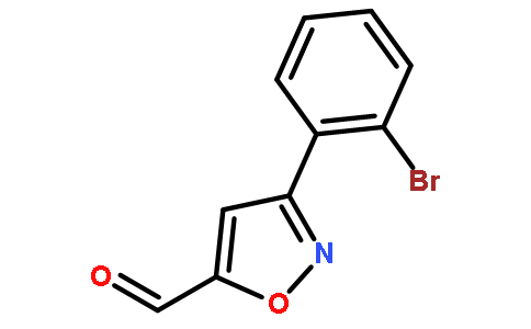 3-(2-溴苯基)-异噁唑-5-甲醛
