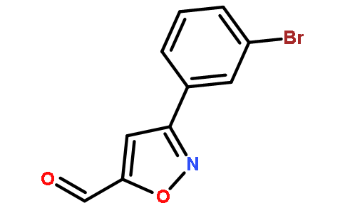 3-(3-溴苯基)-异噁唑-5-甲醛