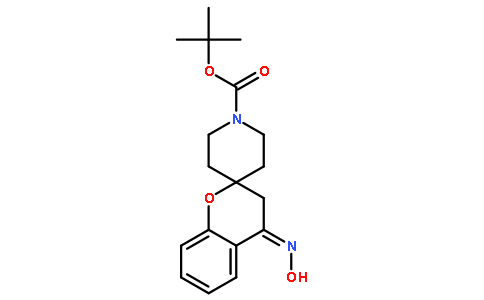 (E)-4-(羥基亞氨基)螺[苯并二氫吡喃-2,4-哌啶]-1-羧酸叔丁酯