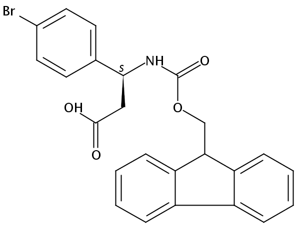 FMOC-(S)-3-氨基-3-(4-溴-苯基)-丙酸