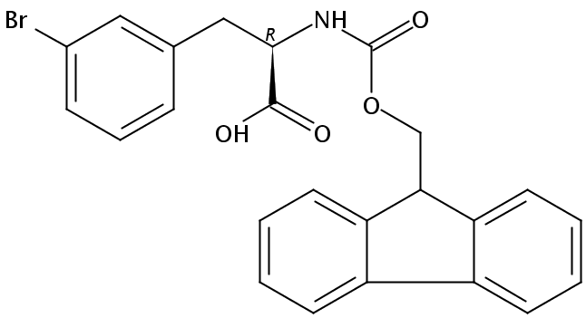 Fmoc-D-3-溴苯丙氨酸