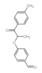 4-[1-(4-methylphenyl)-1-oxopropan-2-yl]oxybenzaldehyde