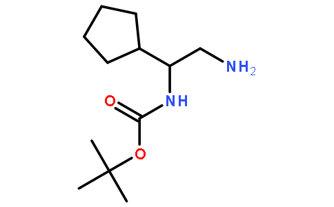 2-N-Boc-氨基-2-环戊基乙胺