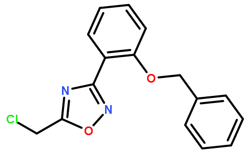 3-(2-苄氧基苯基)-5-氯甲基-[1,2,4]噁二唑