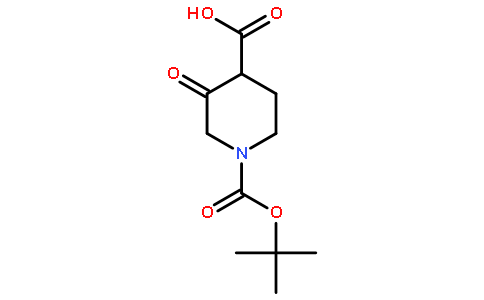 1-(叔丁氧基羰基)-3-氧代哌啶-4-羧酸