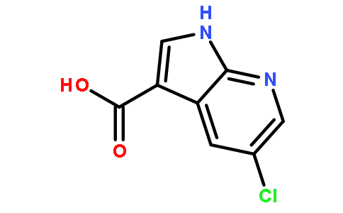 5-氯-1H-吡咯并[2,3-b]吡啶-3-羧酸