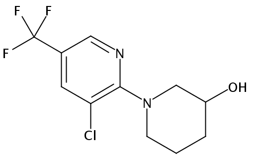 1-(3-Chloro-5-(trifluoromethyl)pyridin-2-yl)piperidin-3-ol