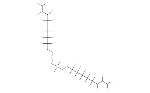 1,1,3,3-Tetramethyl-1,3-bis(3,3,4,4,5,5,6,6,7,7,8,9,10,10-tetrade cafluorodecyl)disiloxane