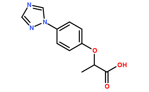 2-[4-(1H-1,2,4-Triazol-1-yl)phenoxy]propanoic acid