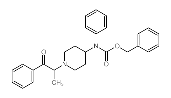 4-(N-苯基-N-苄氧羰酰基)-1-(2'-苯丙酮基)哌啶