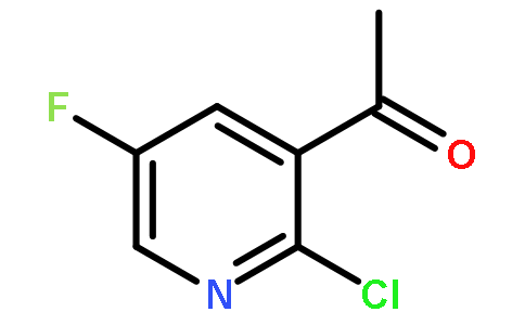 1-(2-氯-5-氟吡啶-3-基)乙酮