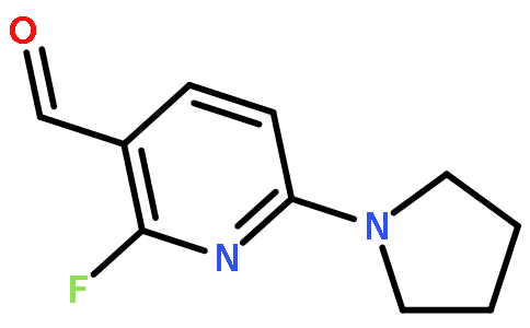 2-氟-6-(吡咯烷-1-基)烟醛