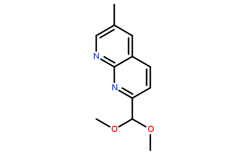 2-(二甲氧基甲基)-6-甲基-1,8-萘啶