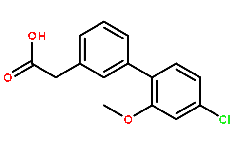 2-(4-氯-2-甲氧基-[1,1-联苯]-3-基)乙酸