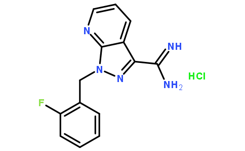 1-[(2-氟苯基)甲基]-1H-吡唑并[3,4-b]吡啶-3-羧酰胺盐酸盐