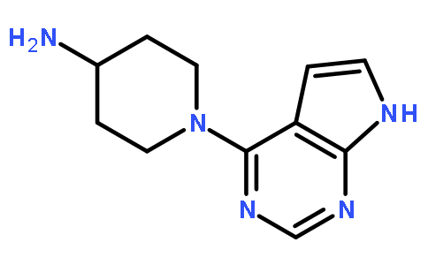 1-(7H-吡咯[2,3-b]嘧啶-4-基)-4-哌啶胺