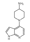 1-(1H-吡咯并[2,3-b]吡啶)-4-氨基哌啶