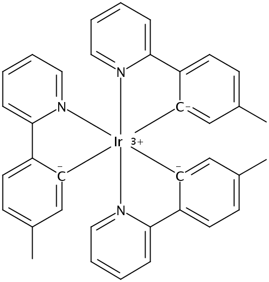 三[2-(对甲苯基)吡啶-C2,N)合铱(III)