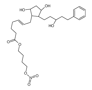 4-nitrooxybutyl (Z)-7-[(1R,2R,3R,5S)-3,5-dihydroxy-2-[(3R)-3-hydroxy-5-phenylpentyl]cyclopentyl]hept-5-enoate