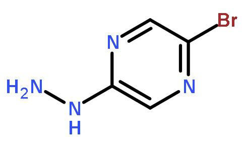 2-溴-5-肼基吡嗪