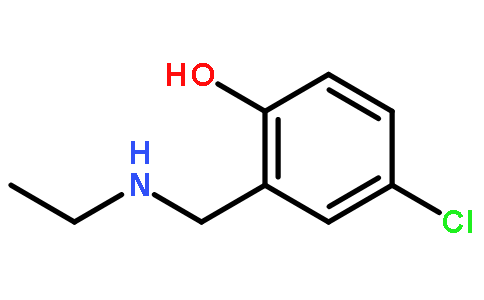 2-[(乙氨基)甲基]-4-氯苯酚