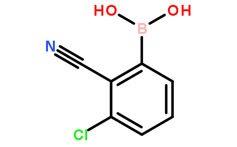 3-氯-2-氰基苯硼酸