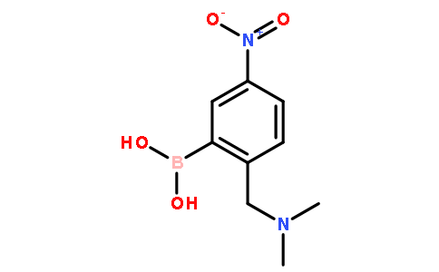 2-((二甲基氨基)甲基)-5-硝基苯硼酸