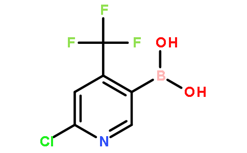 6-氯-4-(三氟甲基)吡啶-3-硼酸
