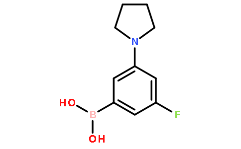 3-氟-5-吡咯烷o苯硼酸