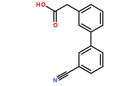 2-(3-氰基-[1,1-联苯]-3-基)乙酸