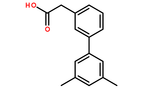 2-(3,5-二甲基-[1,1-联苯]-3-基)乙酸