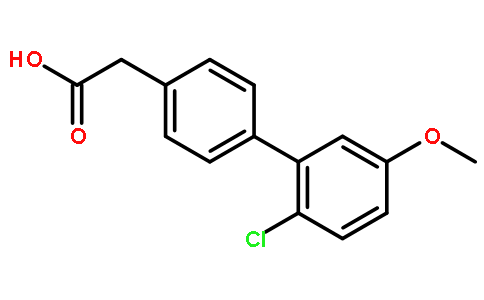 2-(2-氯-5-甲氧基-[1,1-联苯]-4-基)乙酸