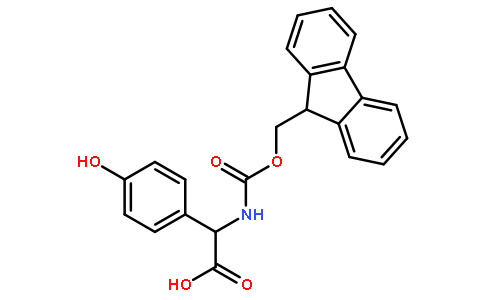 Fmoc-DL-4-羟基苯基甘氨酸
