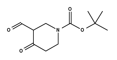 1-Boc-3-甲酰基-4-氧代哌啶