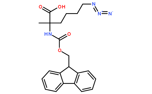 (S)-2-(((9H-芴-9-基)甲氧基)羰基氨基)-2-甲基-6-叠氮己酸