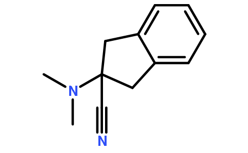 2-(二甲基氨基)-2,3-二氢-1H-茚-2-甲腈