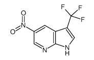 5-nitro-3-(trifluoromethyl)-1H-pyrrolo[2,3-b]pyridine