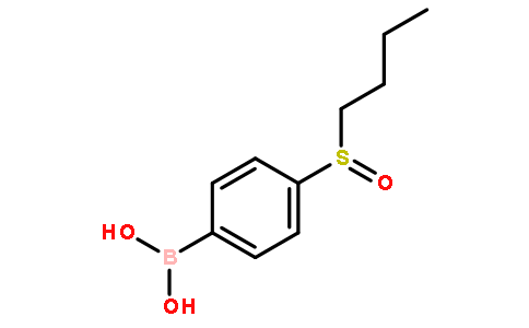 4-(丁基亚硫酰基)苯硼酸