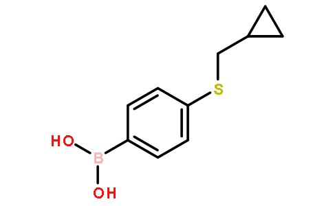 4-(环丙基甲基硫代)苯硼酸