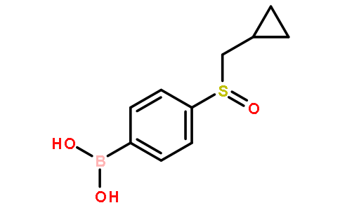 4-(环丙基甲基亚硫酰基)苯硼酸