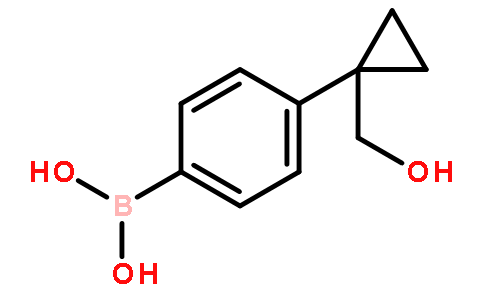 4-(1-(羟基甲基)环丙基)苯硼酸