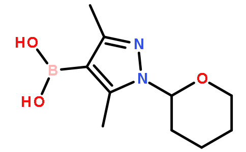 3,5-二甲基-1-(THP)吡唑-4-硼酸