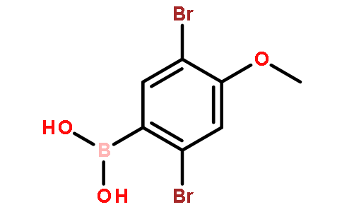 2,5-二溴-4-甲氧基苯硼酸