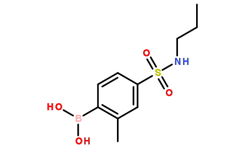 2-甲基-4-(N-丙基磺酰基)苯硼酸