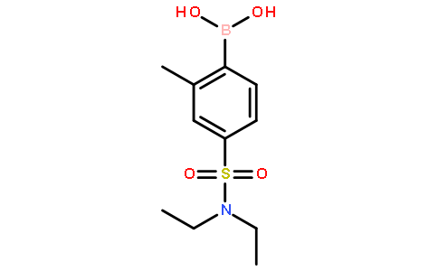 4-(N,N-二乙基磺酰基)-2-甲基苯硼酸